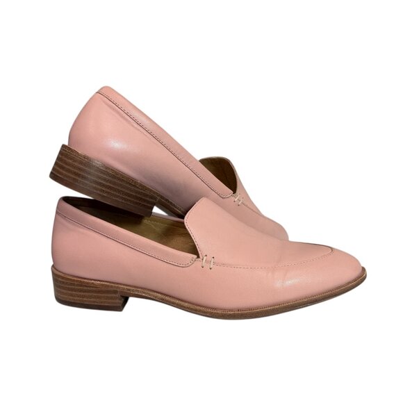 Madewell The Frances Loafer Leather in Blush Pink Women's $148 Women's Size 7 - Picture 1 of 10